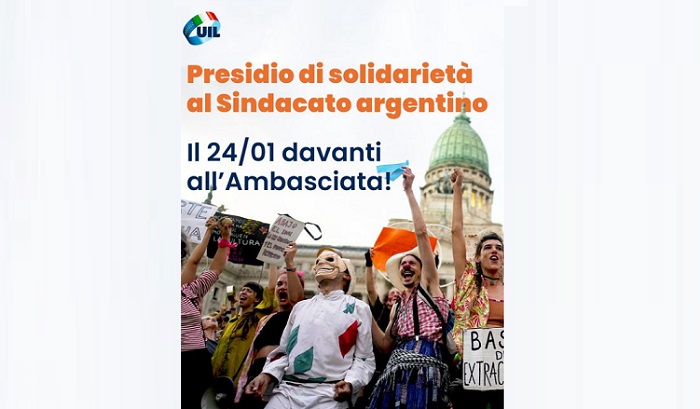 “Appoggiamo lo sciopero dei sindacati argentini”